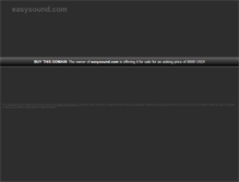 Tablet Screenshot of easysound.com